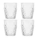 Juni picknick vattenglas 28 cl 4-pack klar