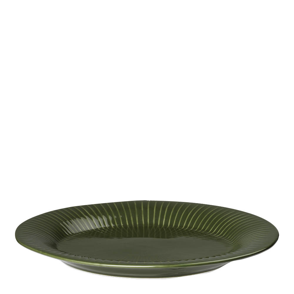 Kähler Hammershøi oval skål 28,5x22,5 cm grønn