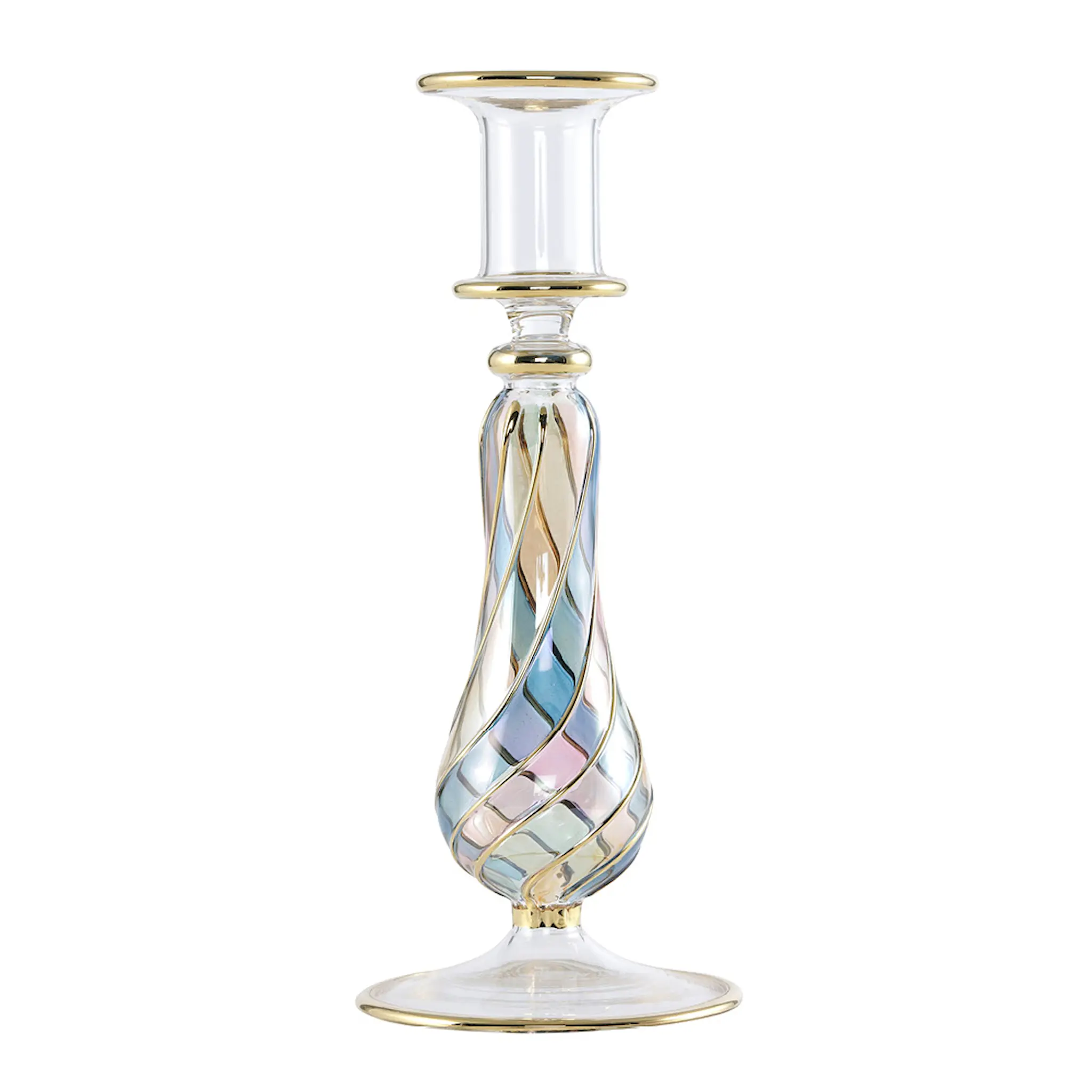 Moonlight Copenhagen Harlekin ljusstake 20 cm multi
