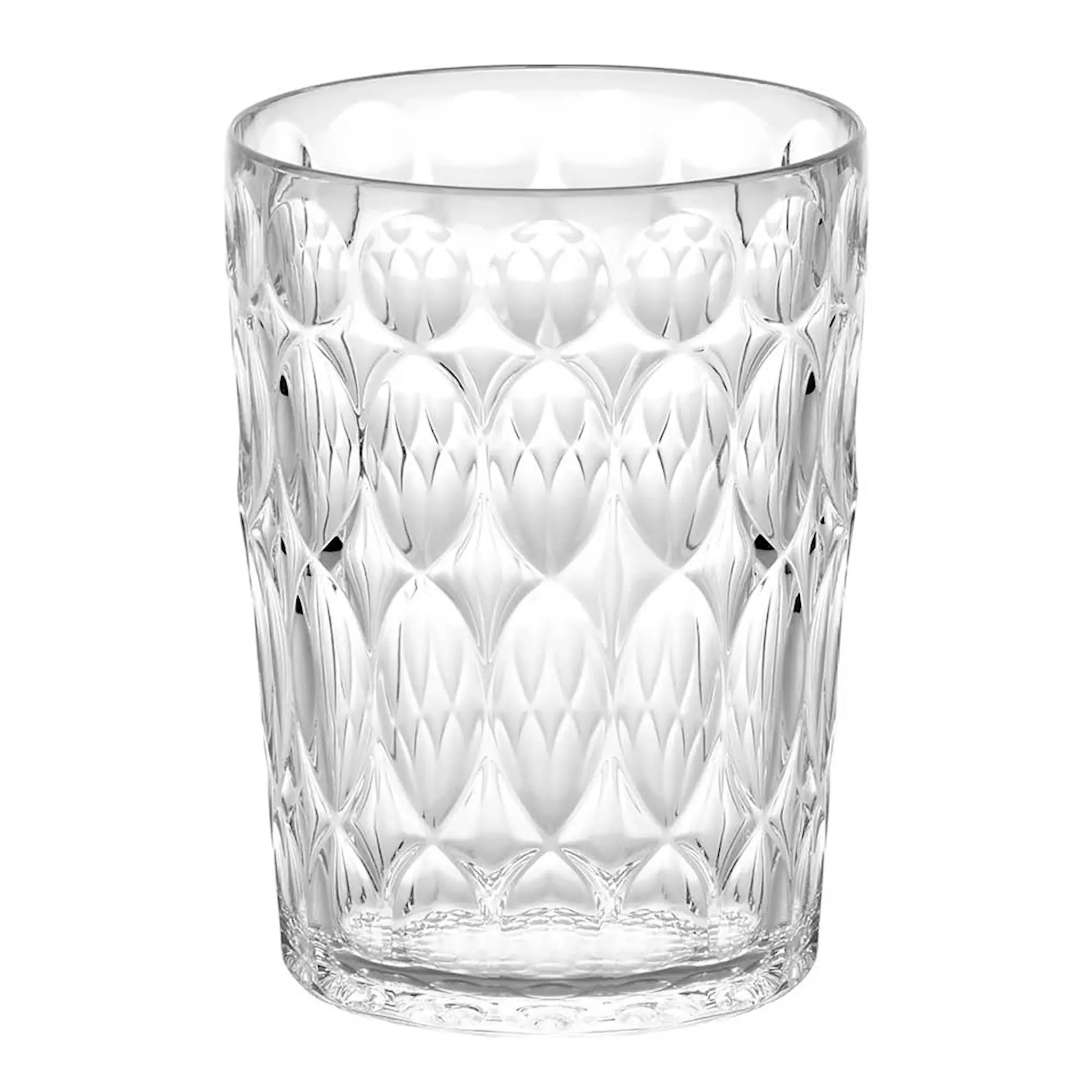 Guzzini Vanity tumbler hög 48 cl bioplast Mönster 1 Klar