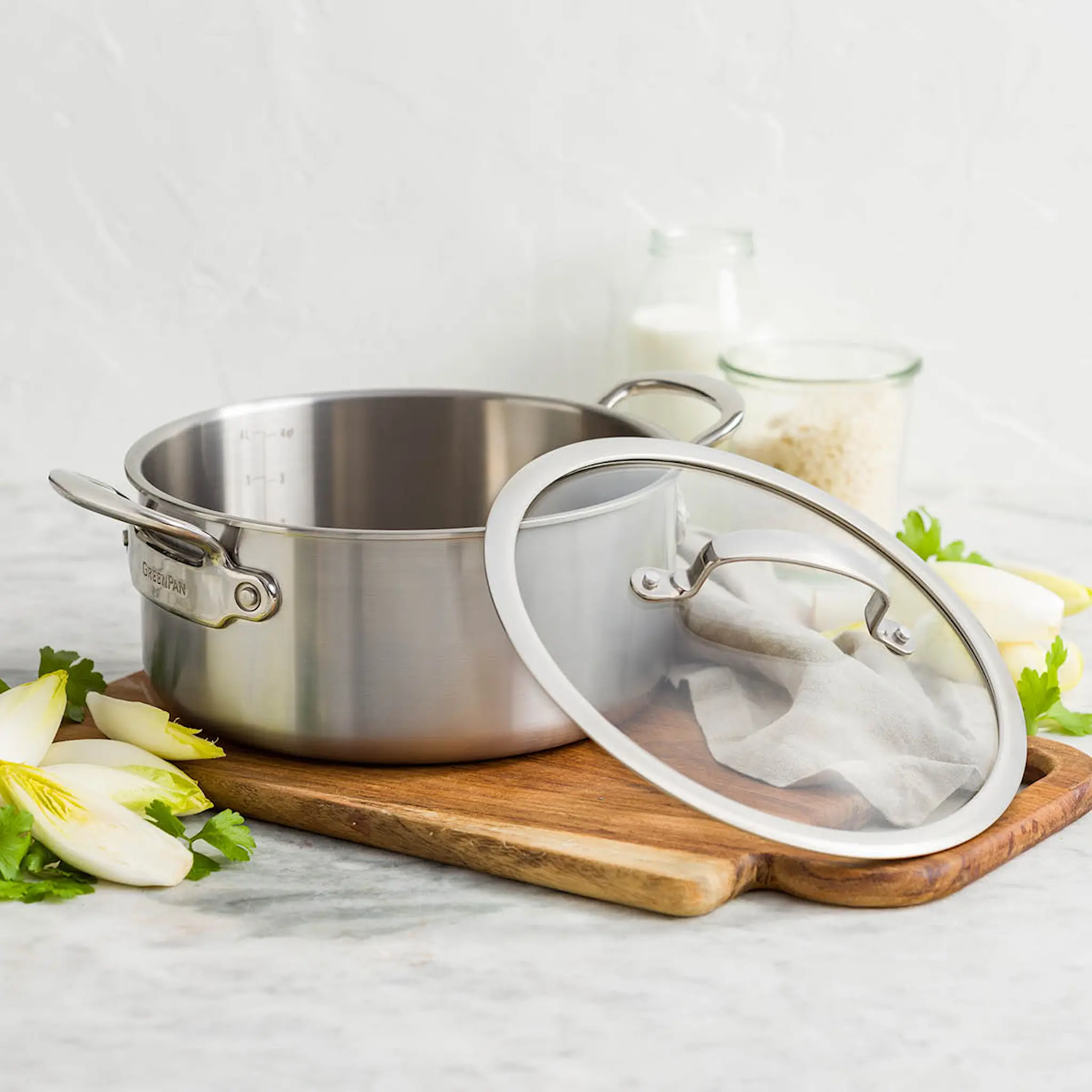 GreenPan Premiere kattila kannella 20 cm 3,11 L