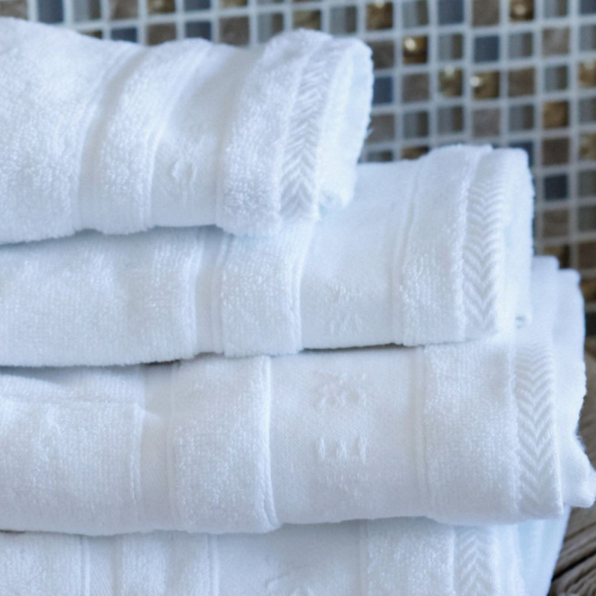 Home by Ilse Jacobsen Bath Collection Pyyhe 70x140 cm Pearl White