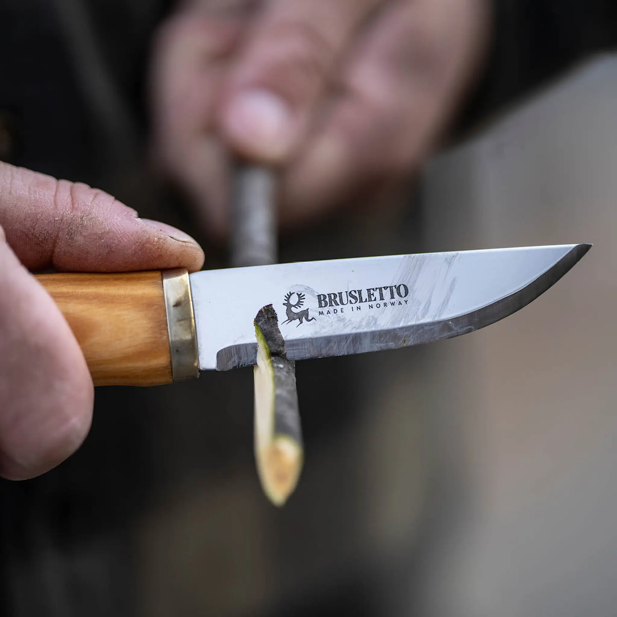 Brusletto Brusletto Retkeilypuukko 20,5 cm Koivu