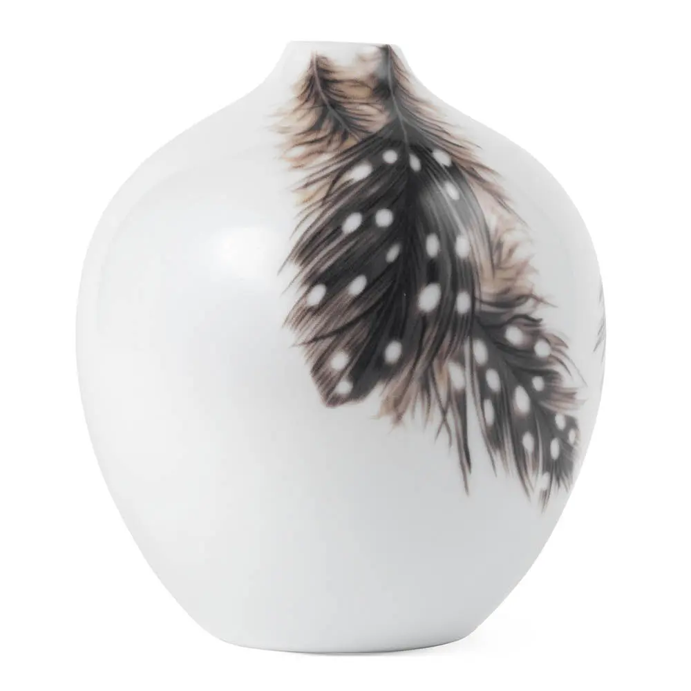 Vårkolleksjon vase 2025 perlehøne 13 cm