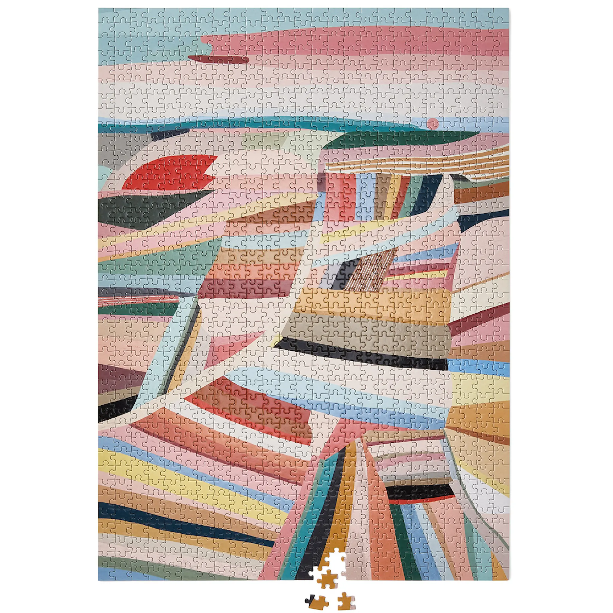 Printworks Art Lover Book pussel morning fields 1000