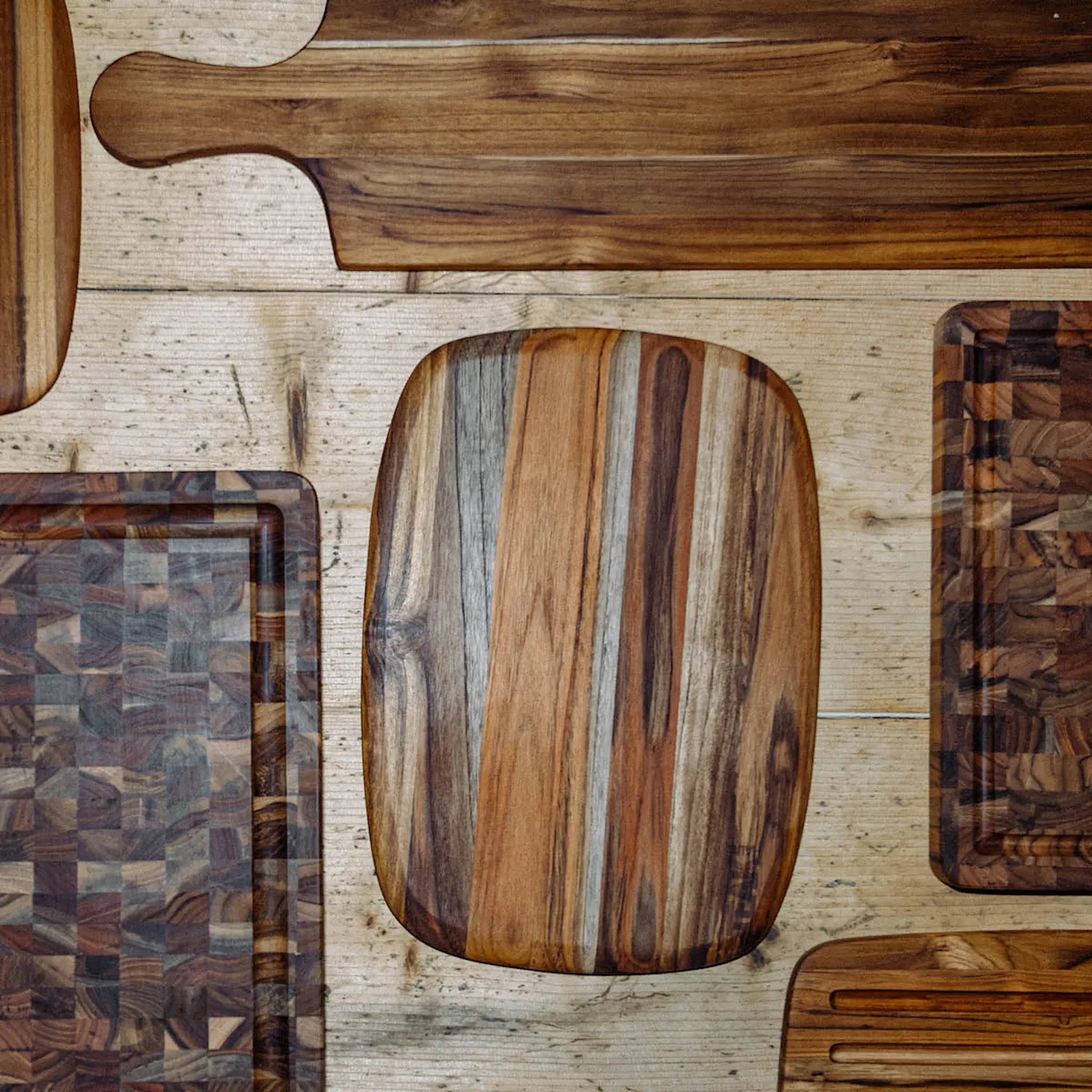 Teakhaus Table Plank serveringsbräda (L) 79x18 cm teak