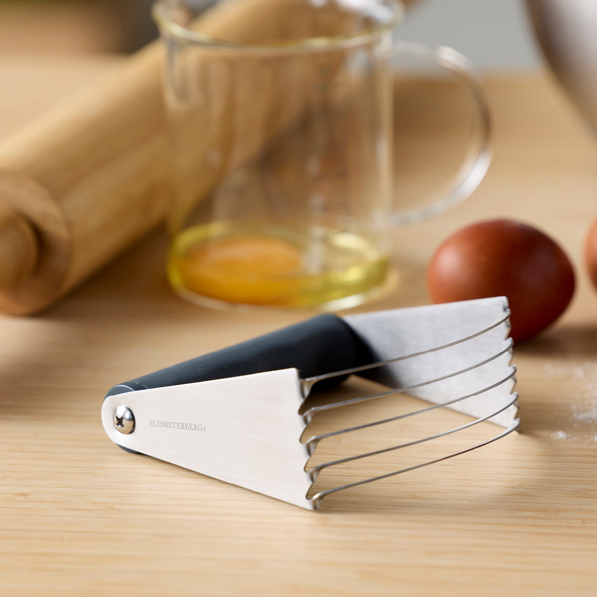 Blomsterberg Degblandare 12x10x4,5 cm grå/stål