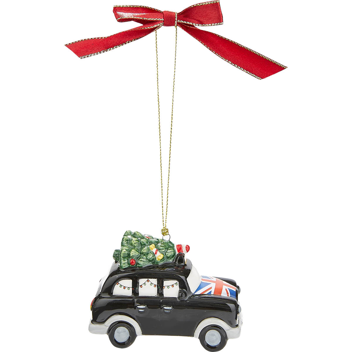 Spode Christmas Tree julgranspynt taxi