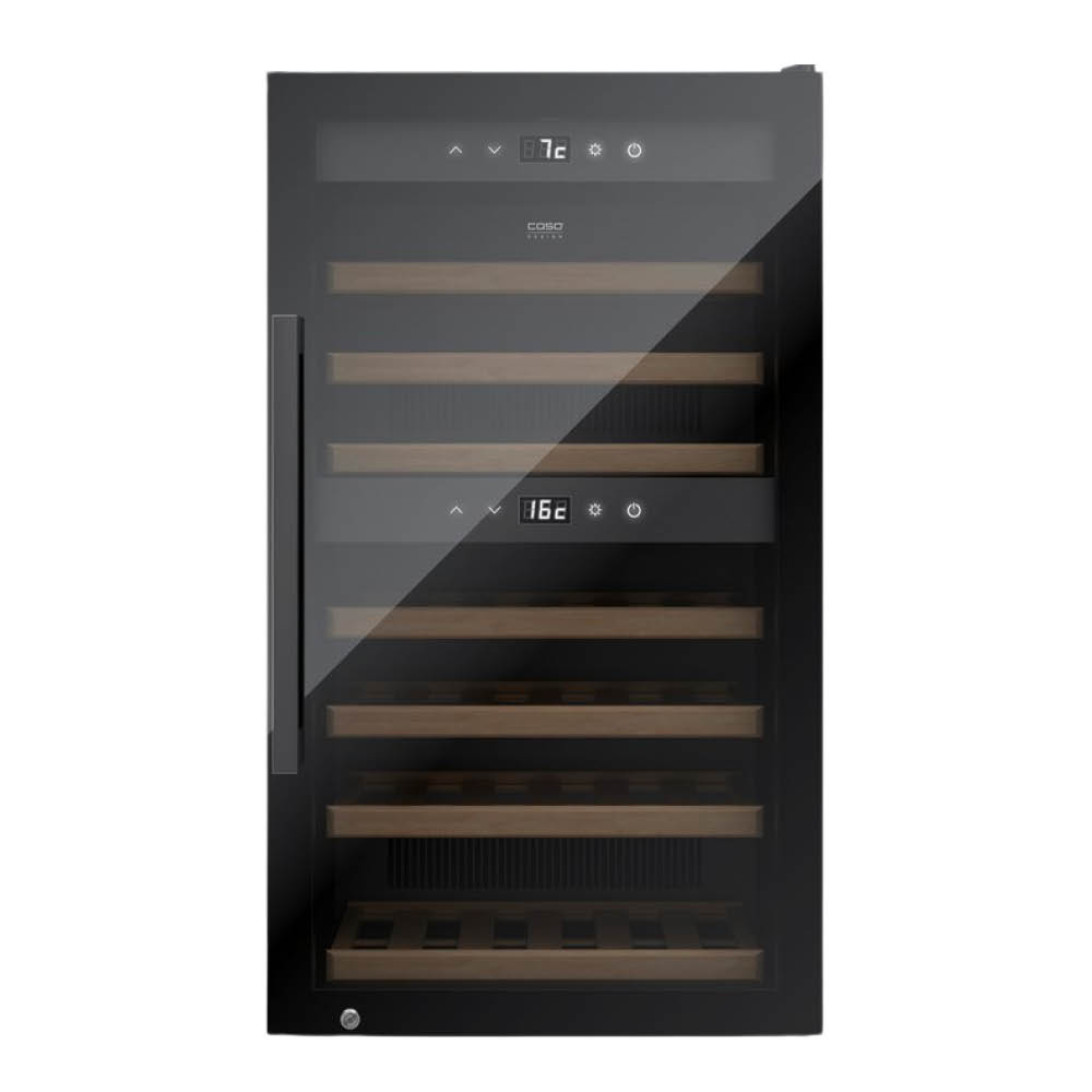 Caso WineExclusive vinskåp 66 flaskor svart