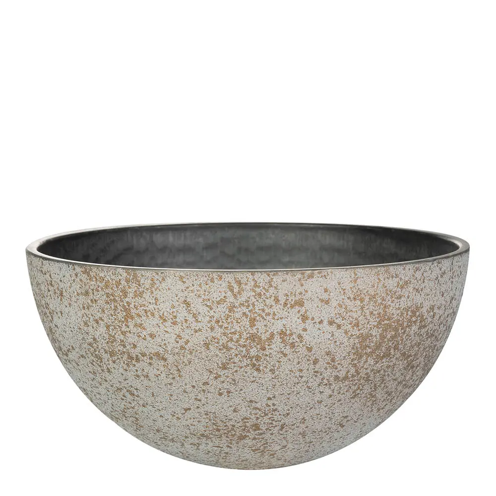 Nova Kukkaruukku 25x12 cm Concrete Gold