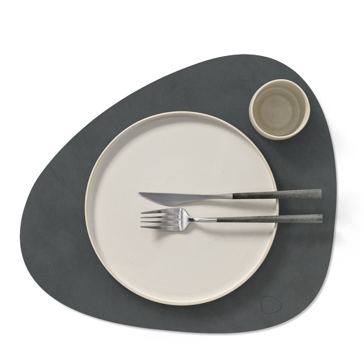 LIND DNA Curve Nupo Pöytätabletti kaksipuolinen 37x44 cm Anthracite/Light Grey