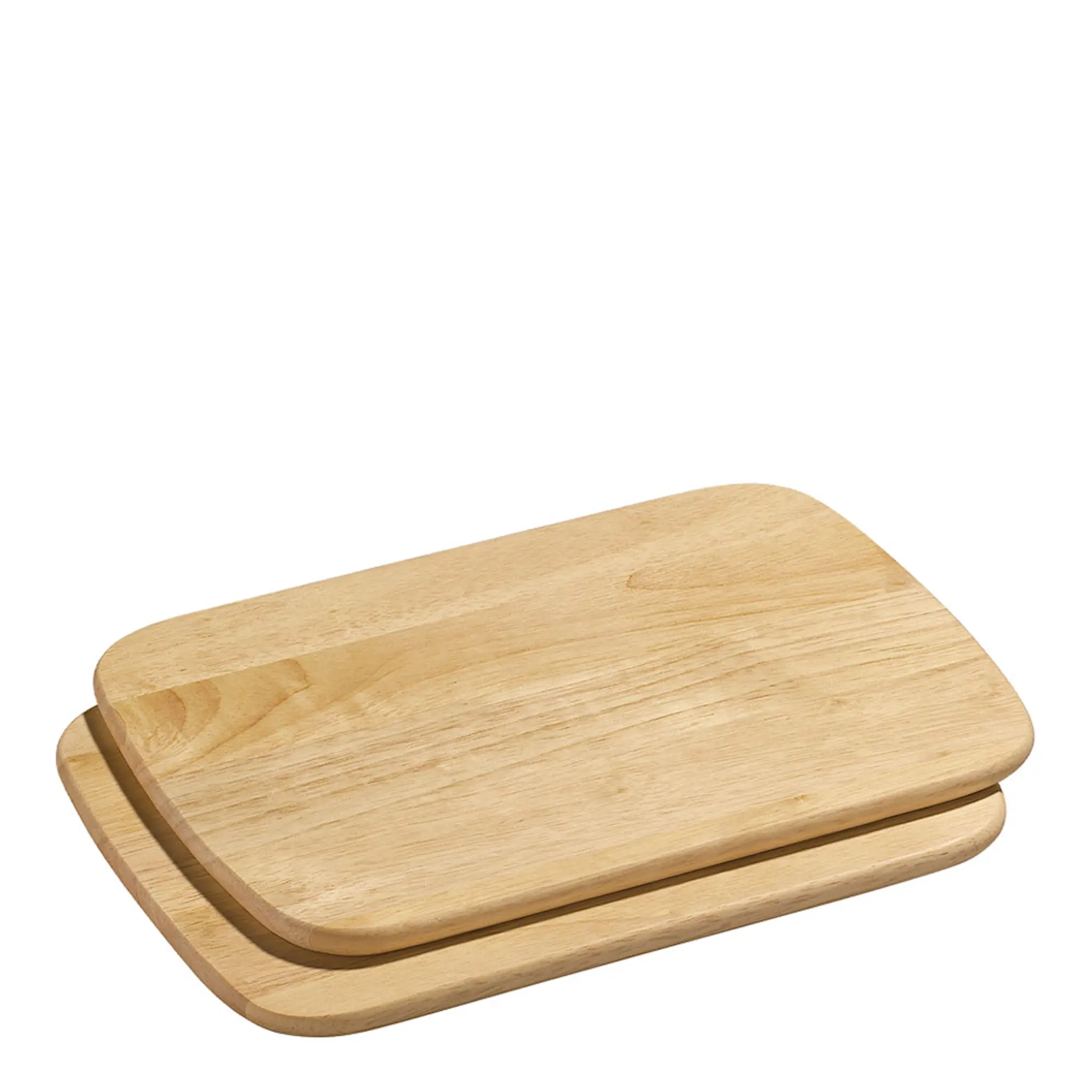 Zassenhaus Liten Serveringsbricka 2-pack 28x20 cm Rubberwood