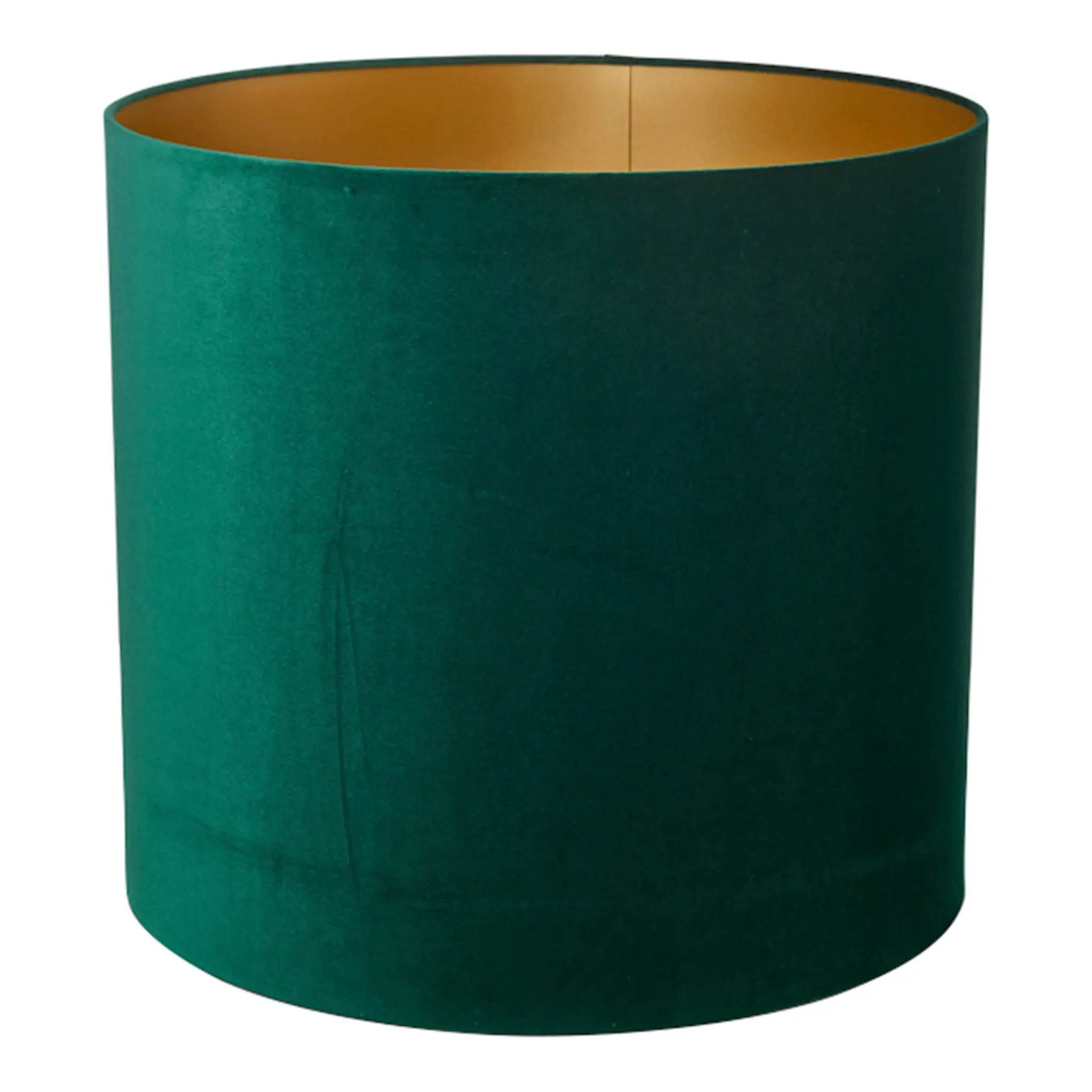 Pols Potten Velvet Lampskärm 55x50 cm Mörkgrön