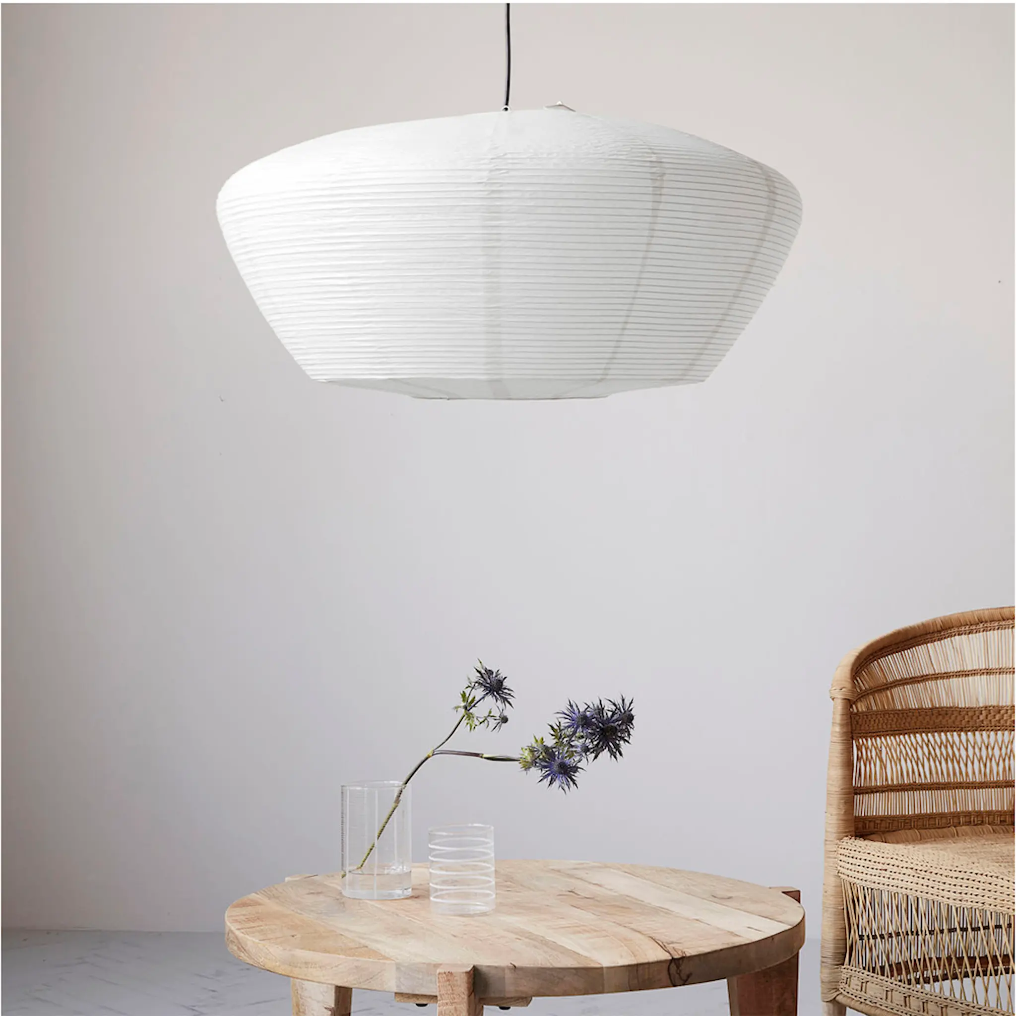 House Doctor Bidar Lampskärm 38x81,5 cm Vit
