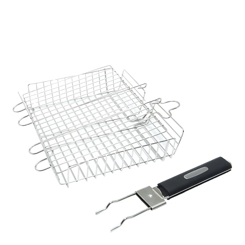 Grillauskori irrotettavalla kahvalla 34x7 cm