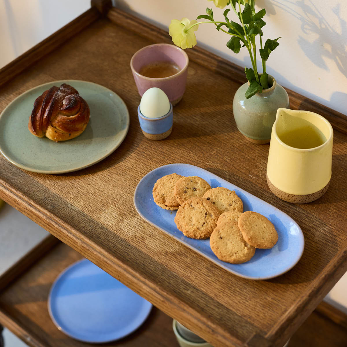 Aida RAW Colour tallrik 20 cm Greenish