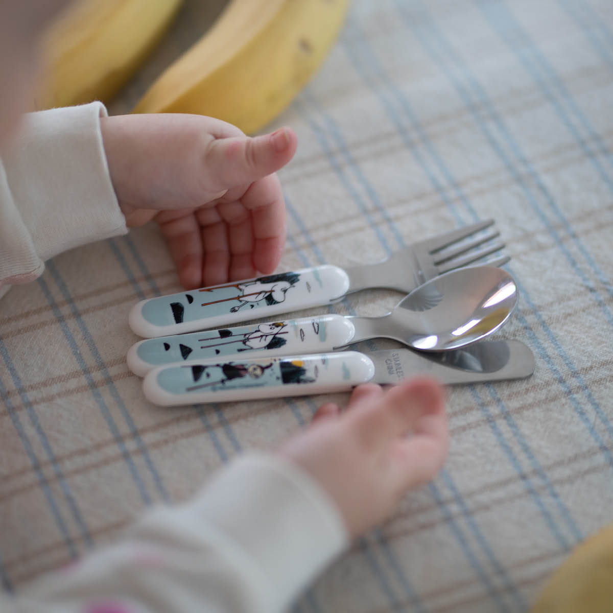 Rätt Start Mummi barnebestikk 3 deler Holmer & Skjær