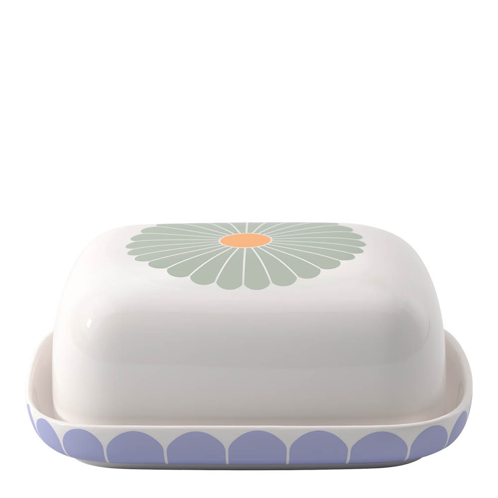 Villeroy & Boch Fleur colour smørboks 15x12 cm multi