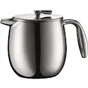 Columbia Kaffepress Dubbelväggad 4 koppar 0,5 L Matt Krom