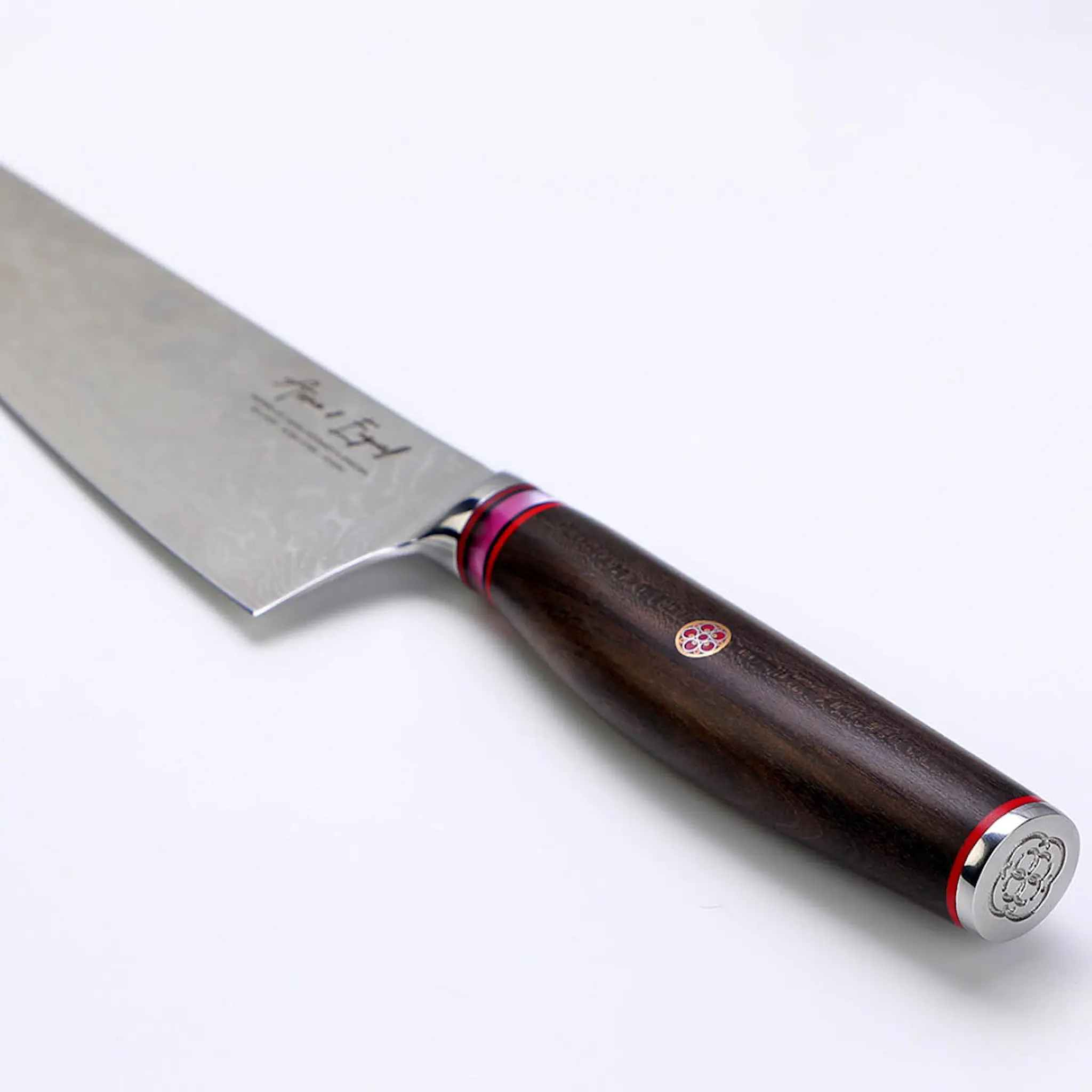 Assio & Engvall Skarp kockkniv 20 cm stål/trä