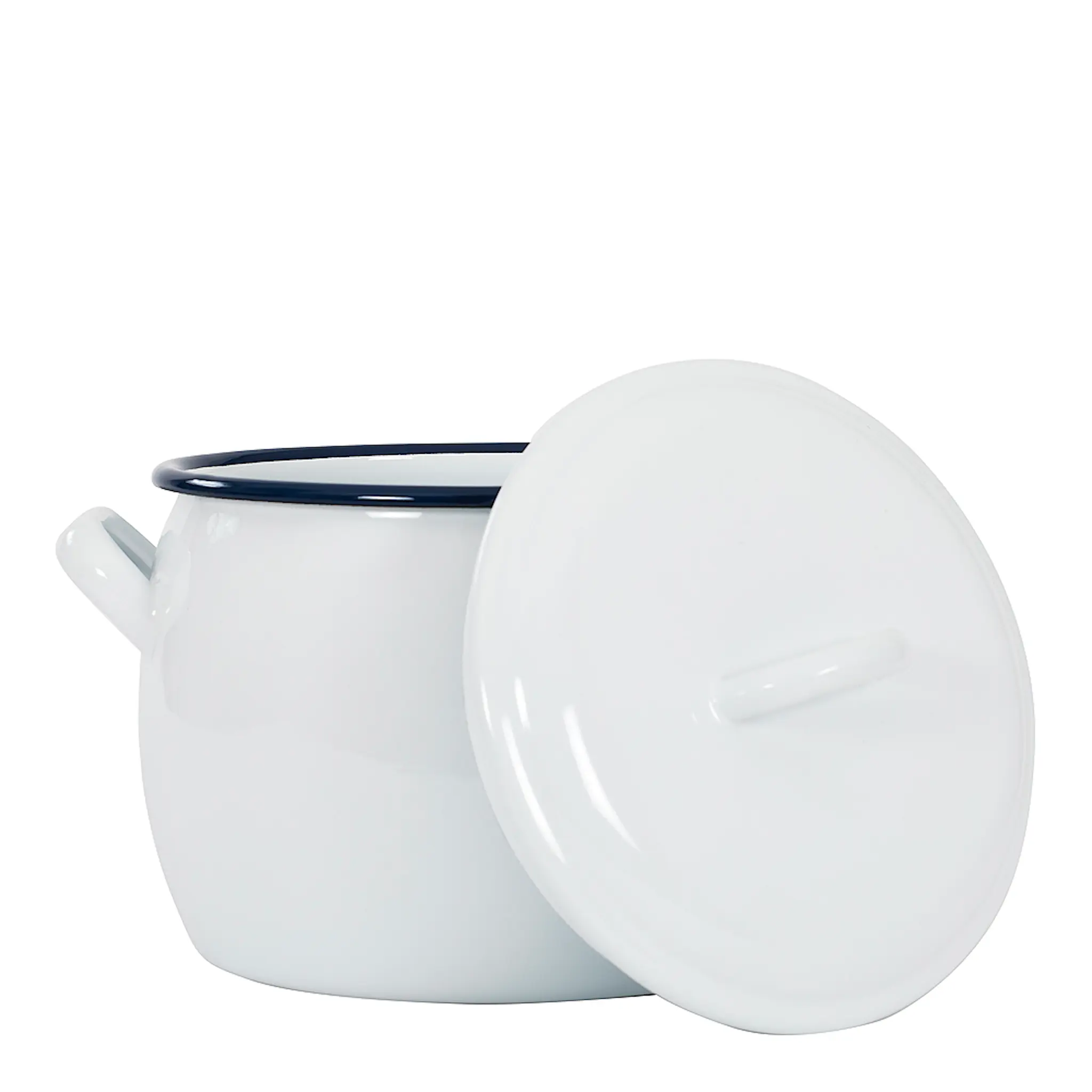 Kockums Jernverk Gryta/Lock 4 L Vit