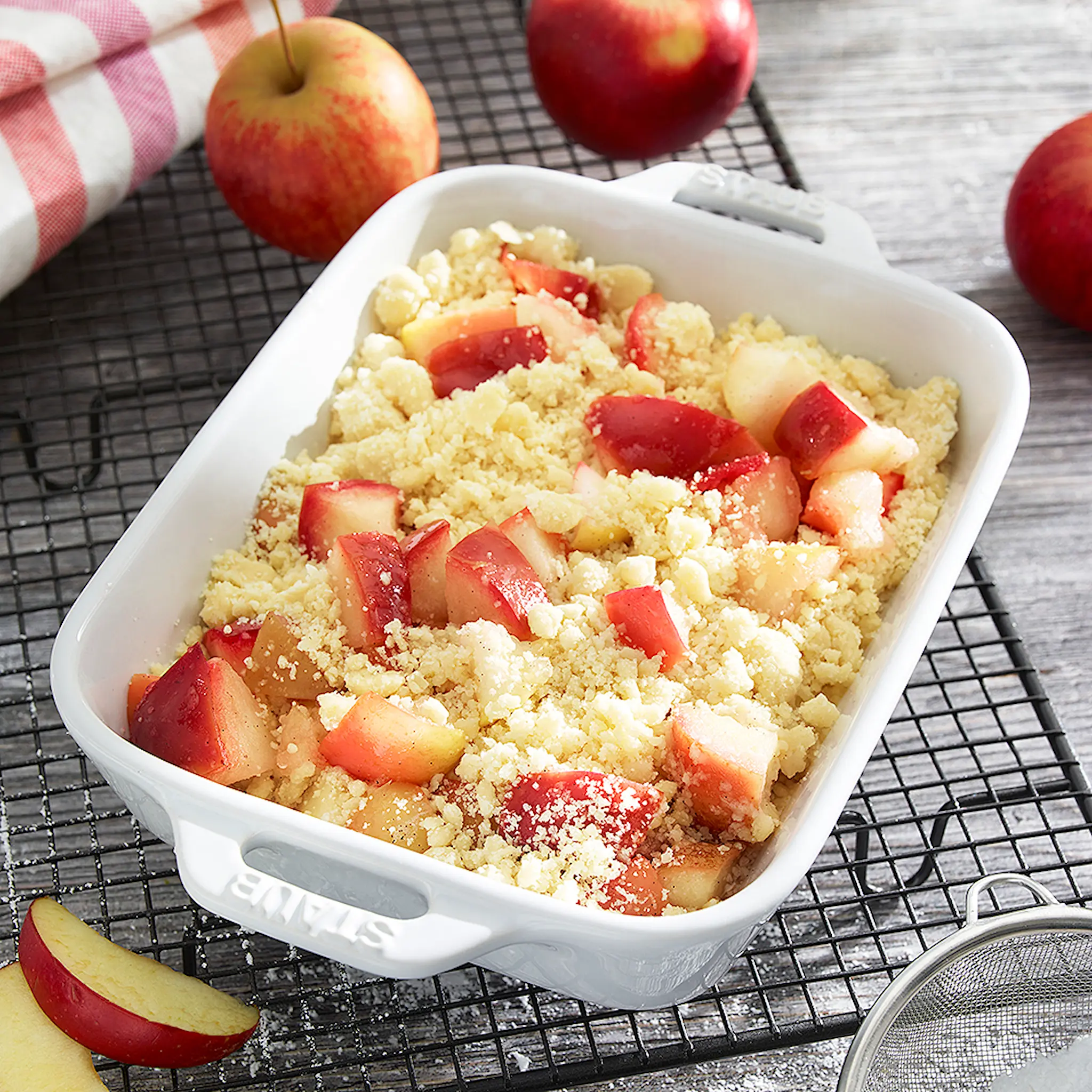 Staub Uunivuoka 34x24 cm Valkoinen