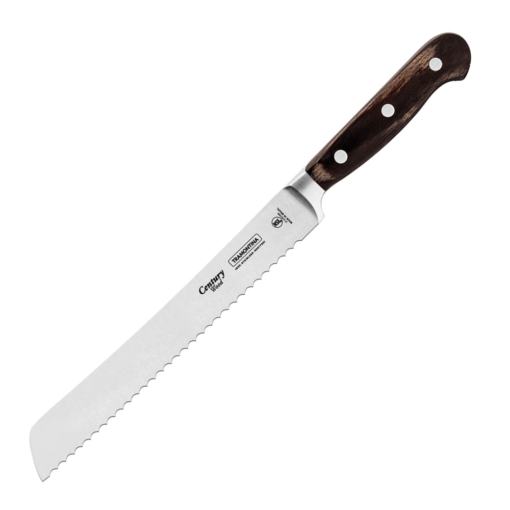 Tramontina - Polywood Leipäveitsi 20 cm Ruskea