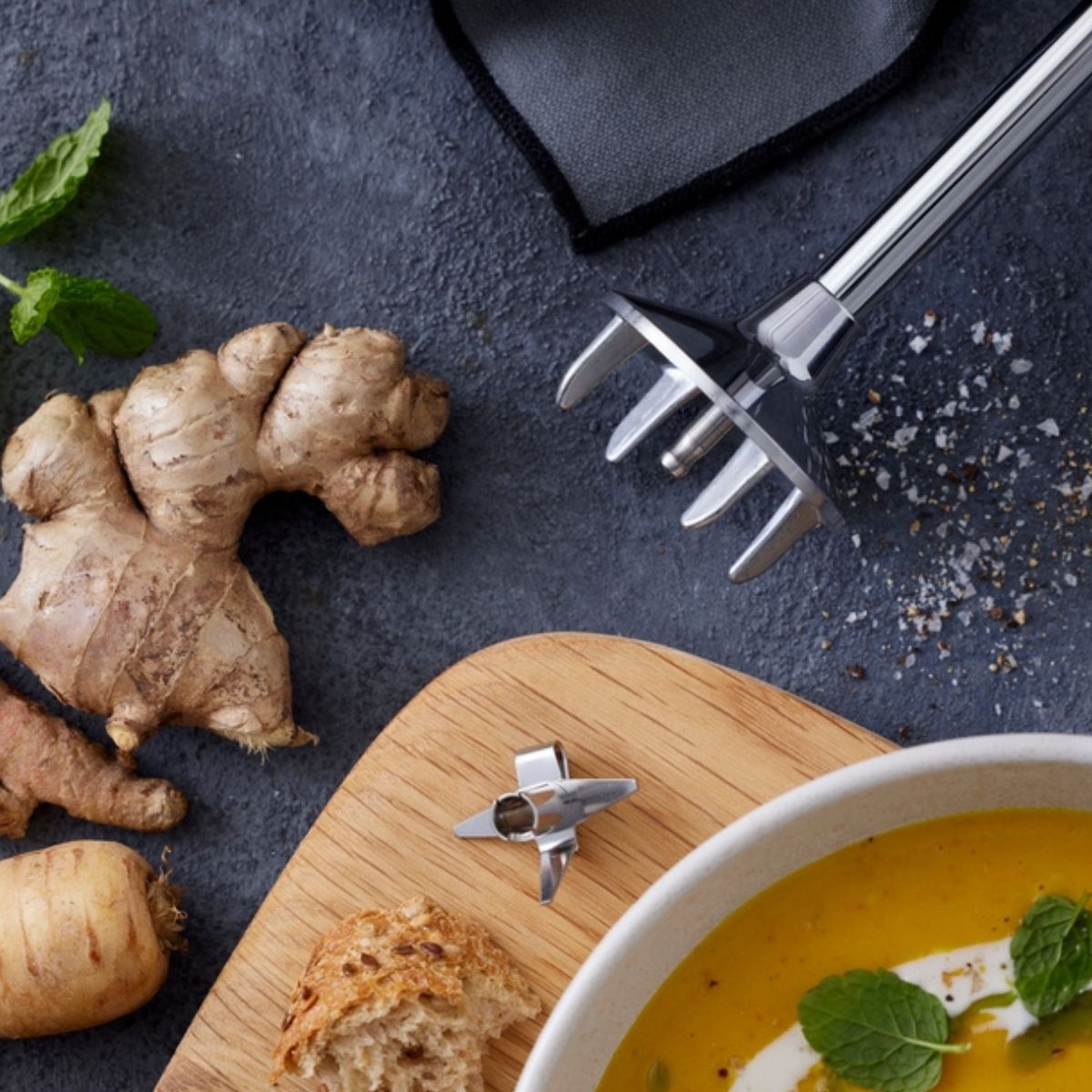 Bamix Swiss stavmikser 200W D rød