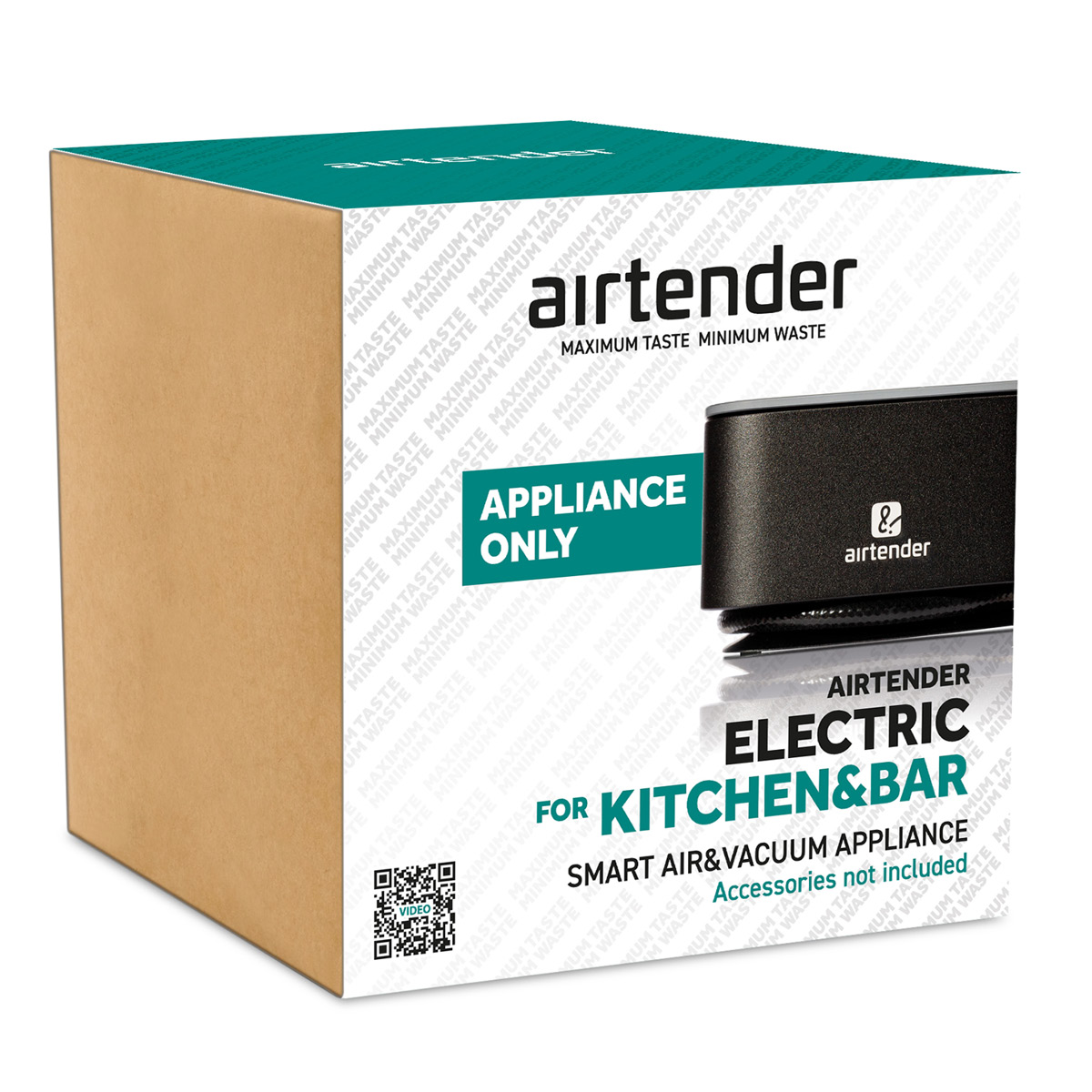 Airtender Elektrisk vakuumadapter svart