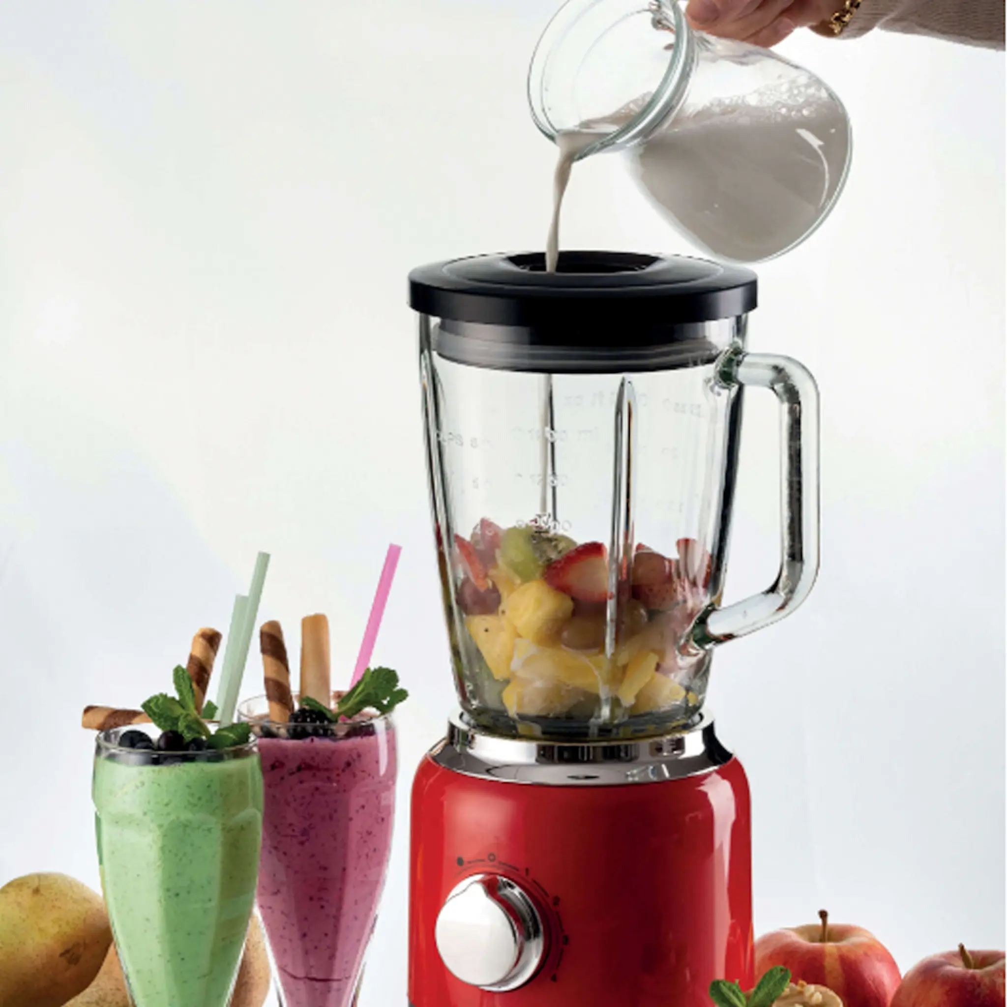 Ariete Moderna Blender 1000 W Röd