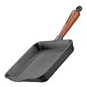 Traditional omelettpanna 21x22 cm med trähandtag