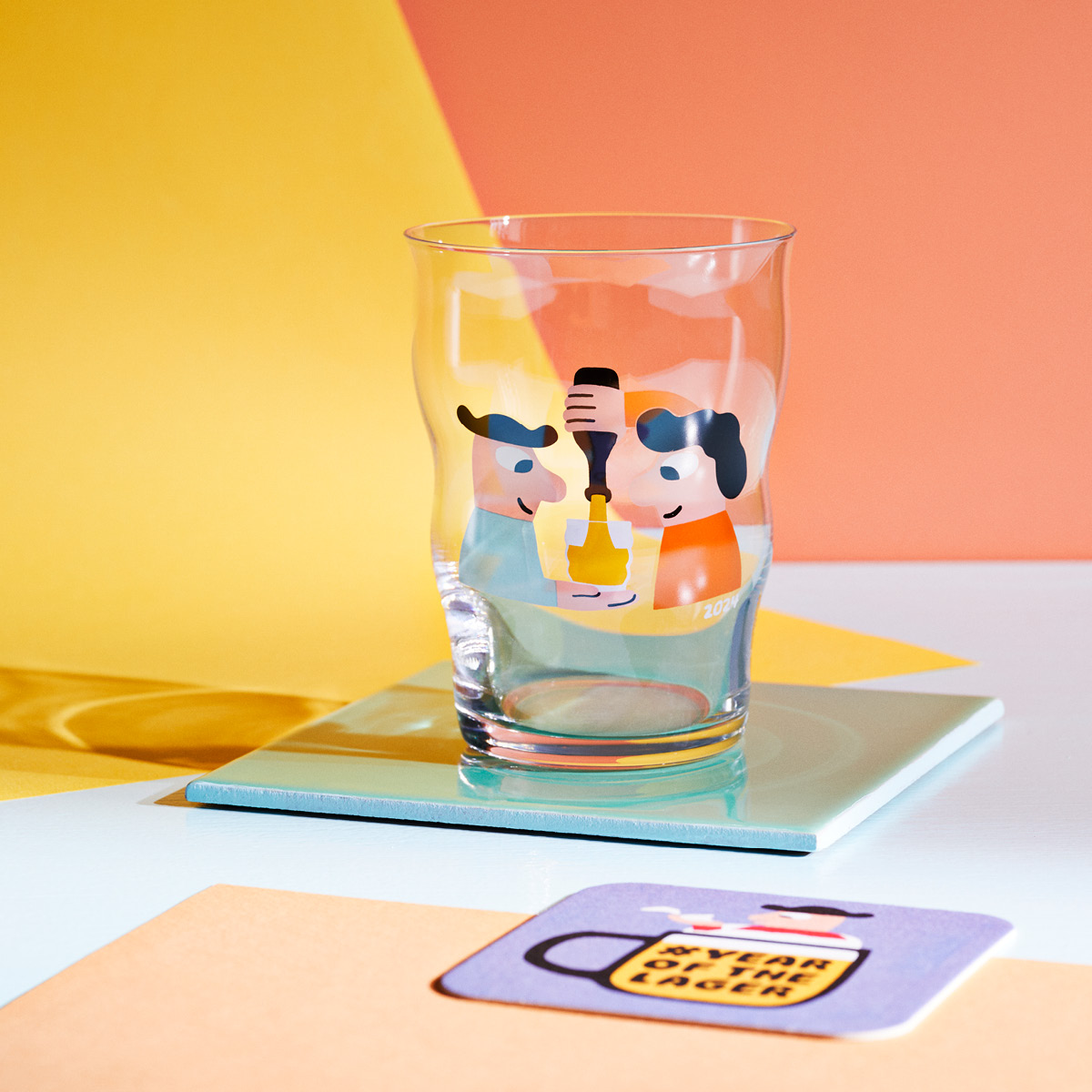 Holmegaard Mikkeller Olutlasi Pint 2024 40 cl Kirkas