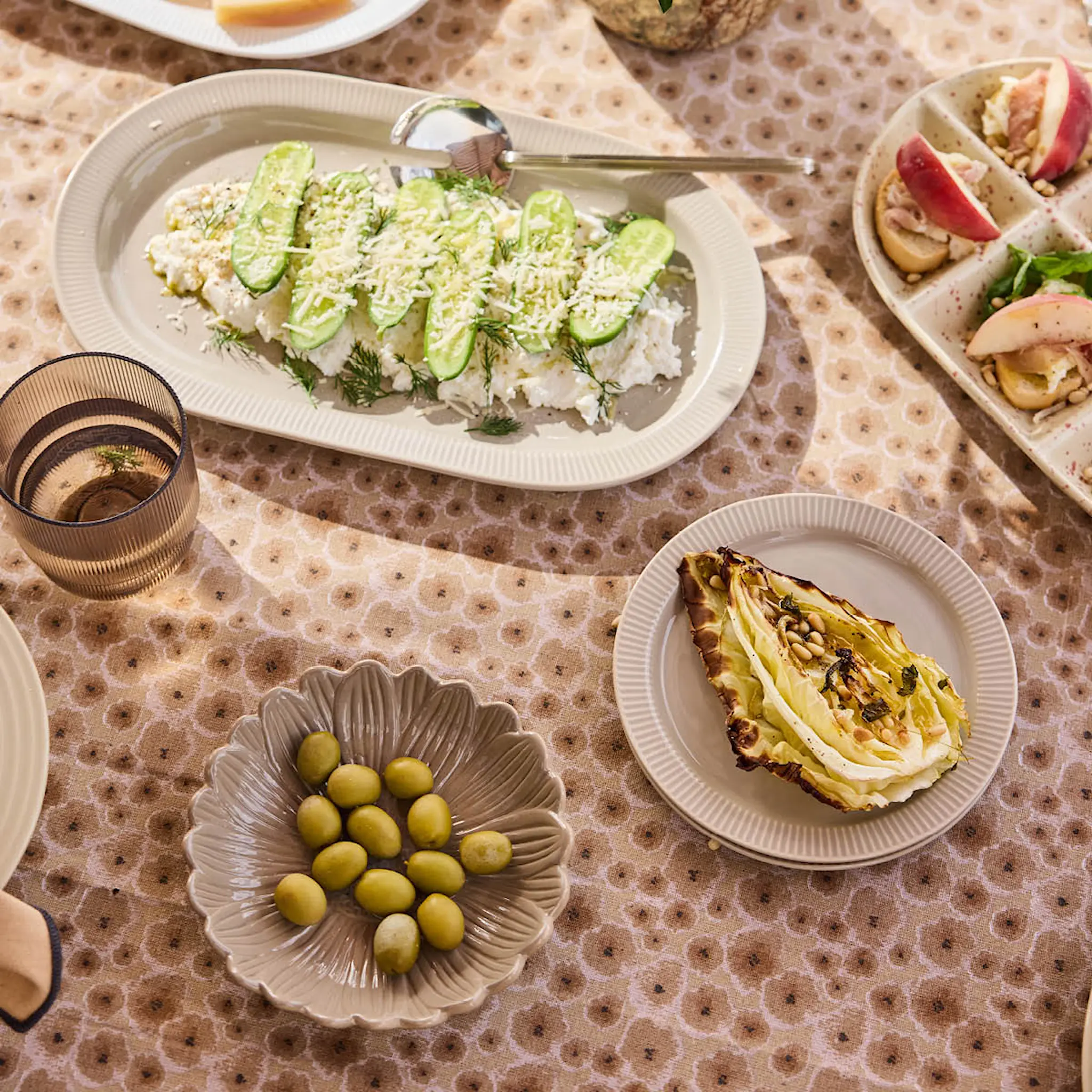 Sagaform Inka asjett 17 cm beige