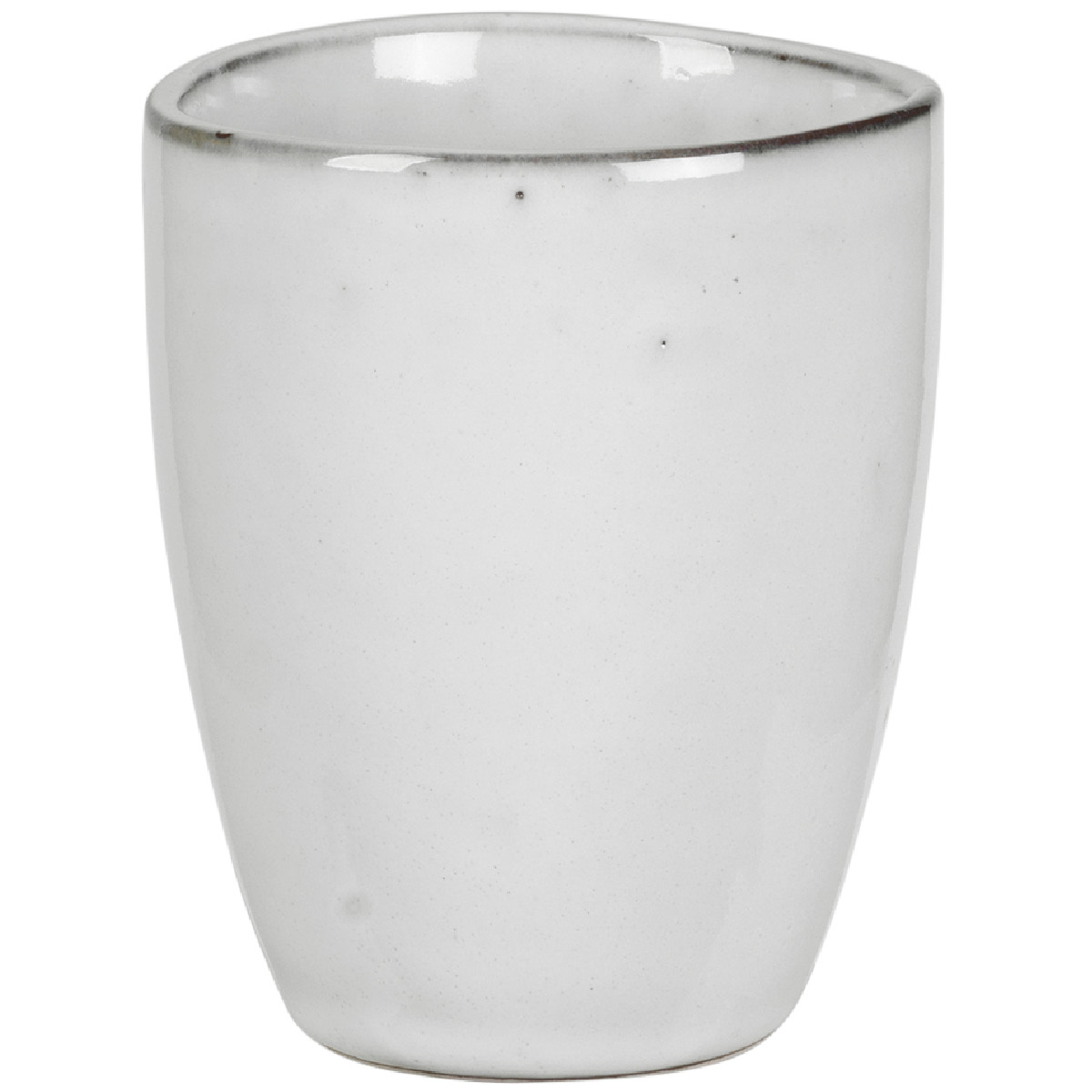 Broste Copenhagen - Nordic Sand Muki korvaton 25 cl Valkoinen
