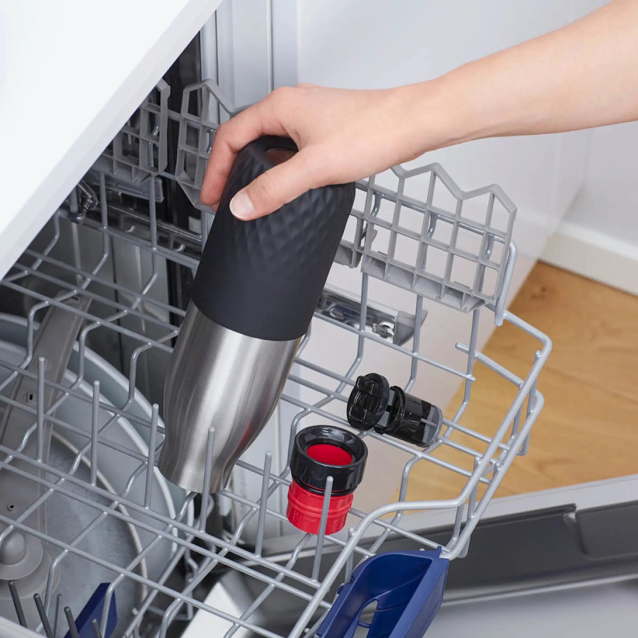 Tefal Bludrop Sleeve Dricksflaska 50 cl Svart/Silver