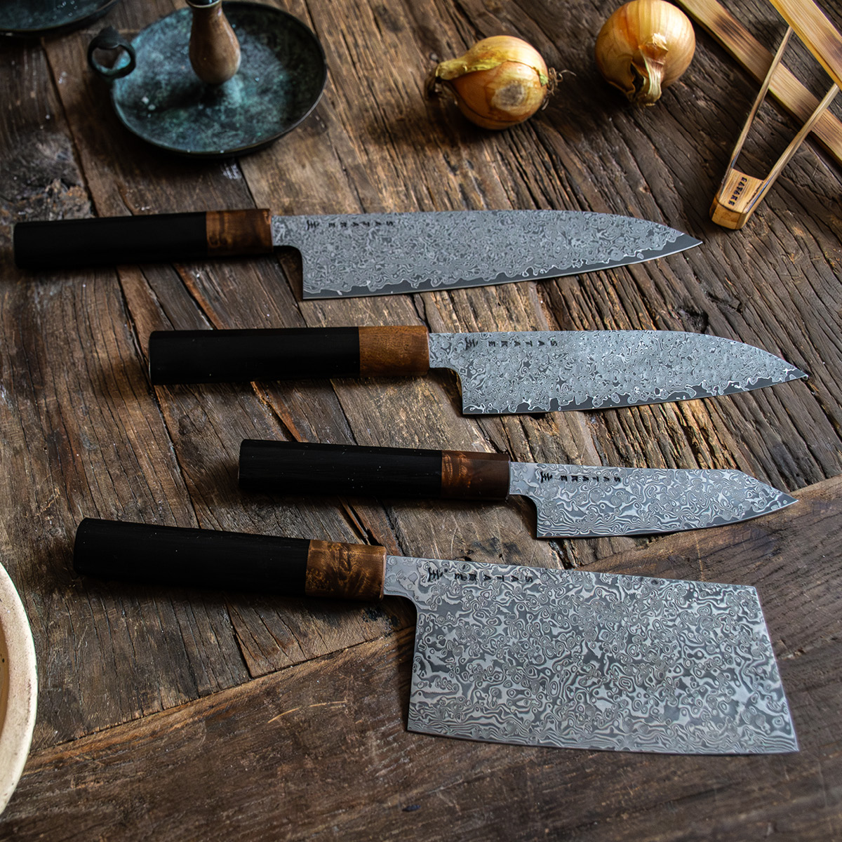 Satake OMO Gyuto kockkniv 21 cm