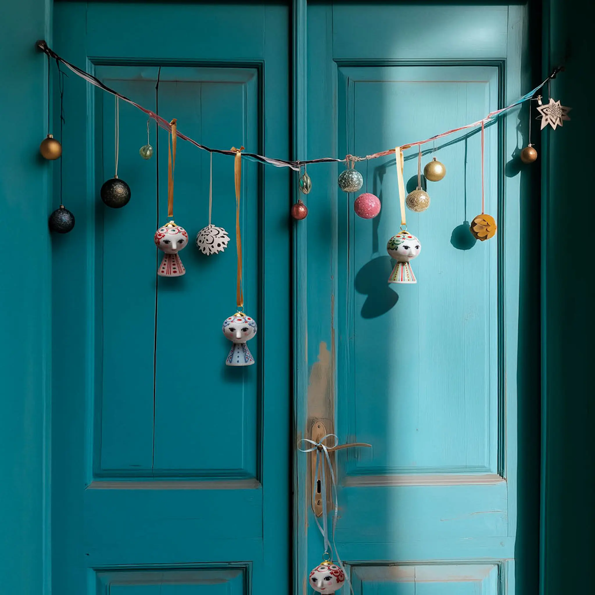 Bjørn Wiinblad Eva Joulukoriste 2025 7,5 cm Vihreä