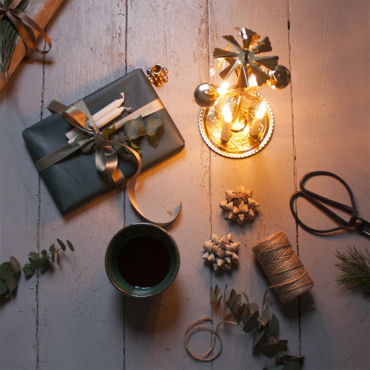 Liljeholmens Juletrelys 11,7 cm 20 stk hvit