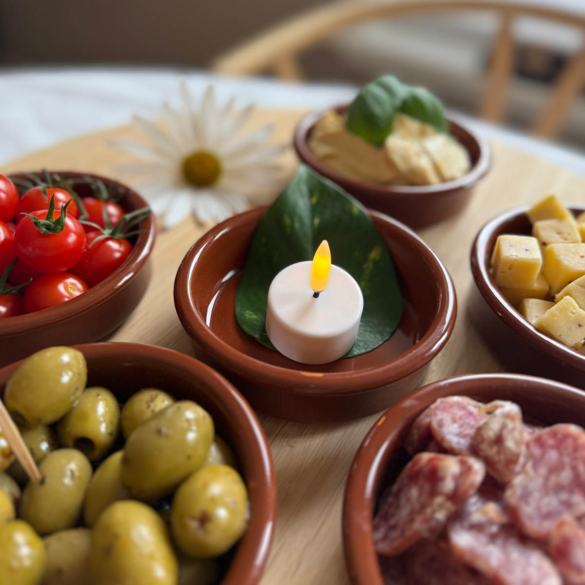 Regas Tapasform 11,5 cm 6-pack terrakotta