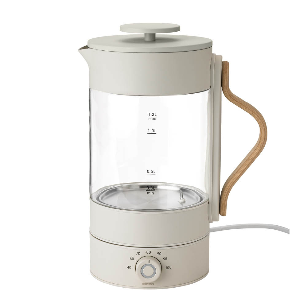 Stelton Emma vattenkokare 1,2 L clear/steel