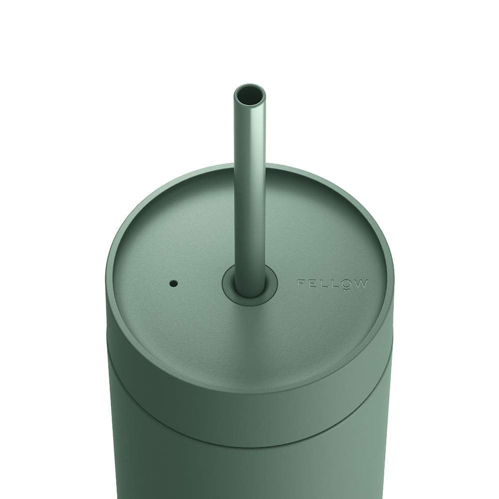 Fellow Carter Cold Desert Capsule tumbler med sugrör 590 ml smoke green