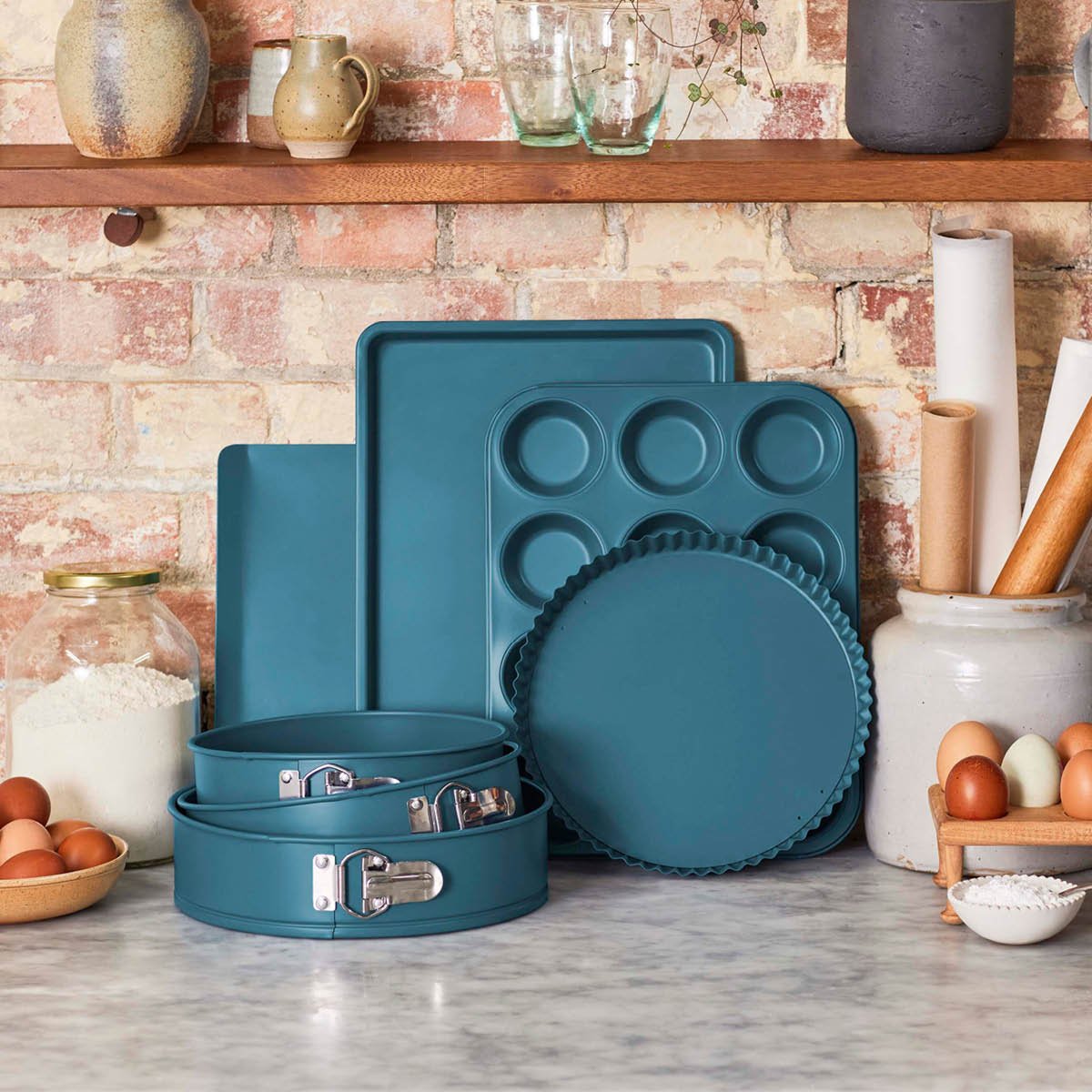 Tefal Bakeware springform 26 cm blå