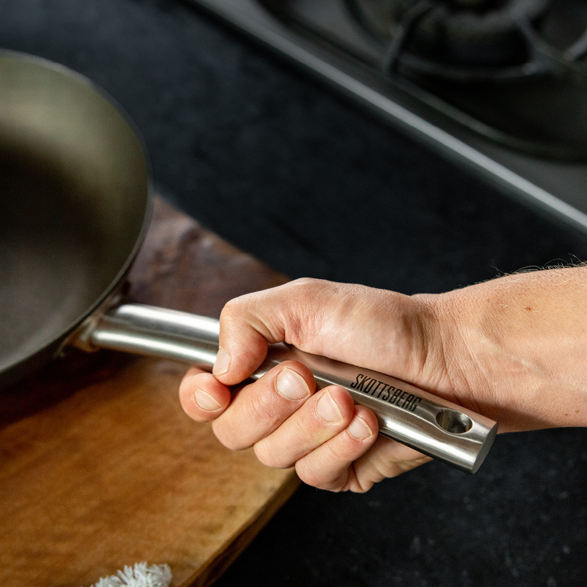 Skottsberg Stekepanne i kullstål 28 cm