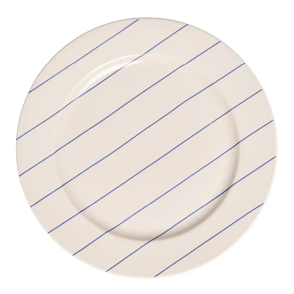 Pyjamas Lautanen 23 cm Beige/Midnight Blue