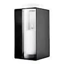 Glow ljuslykta 30 cm svart