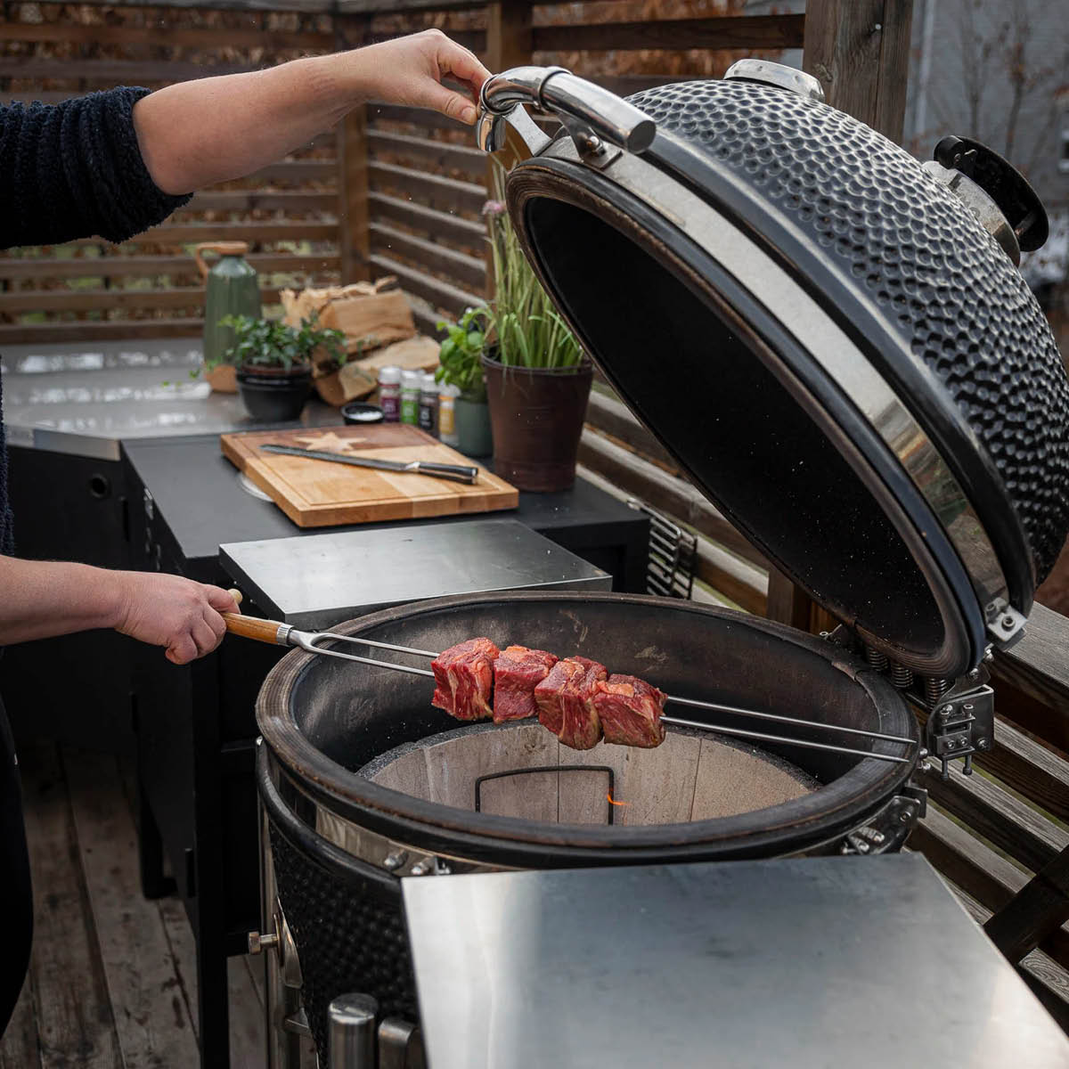 Kamado SUMO Grillivartaat tuplapitkät 67 cm