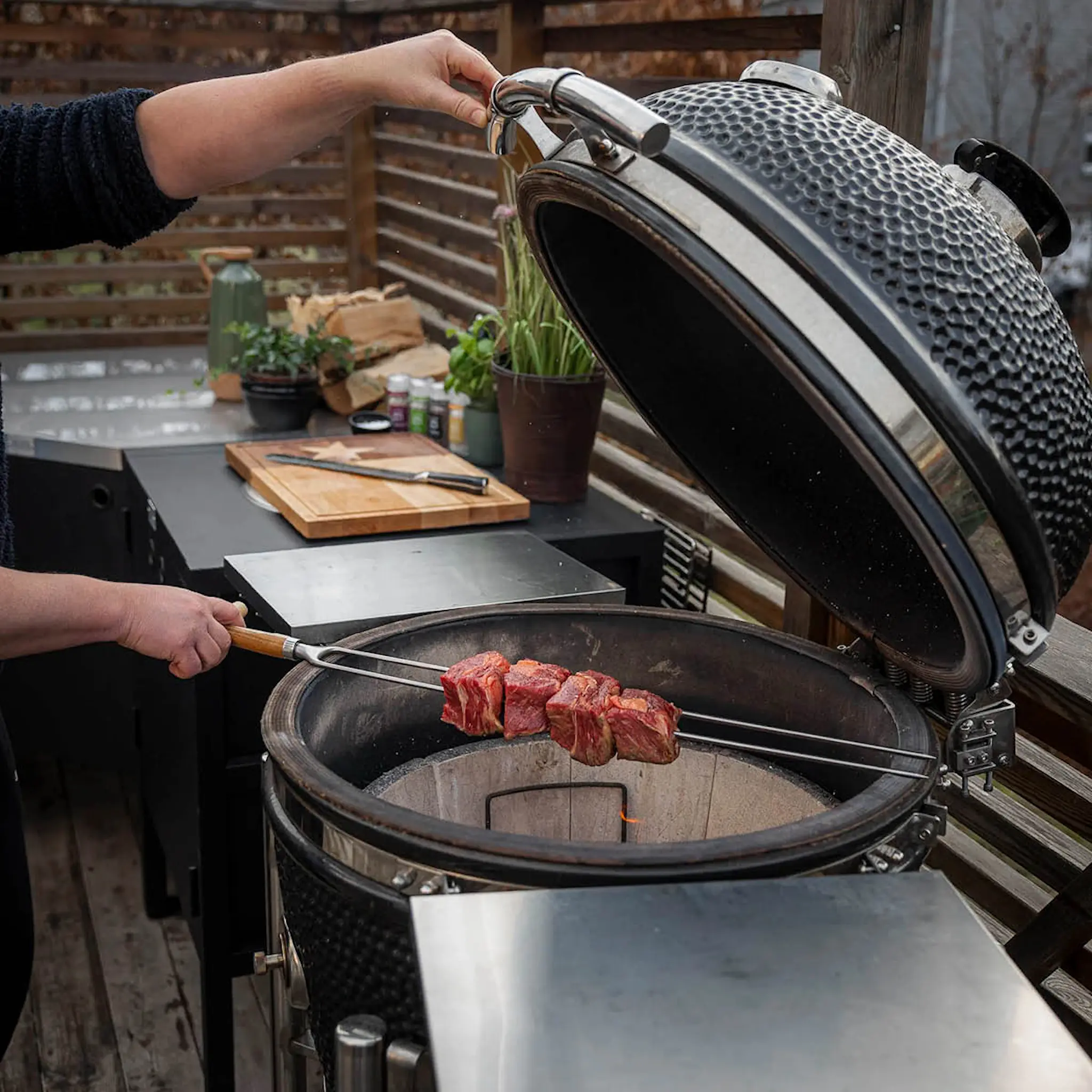Kamado SUMO Grillivartaat tuplapitkät 67 cm