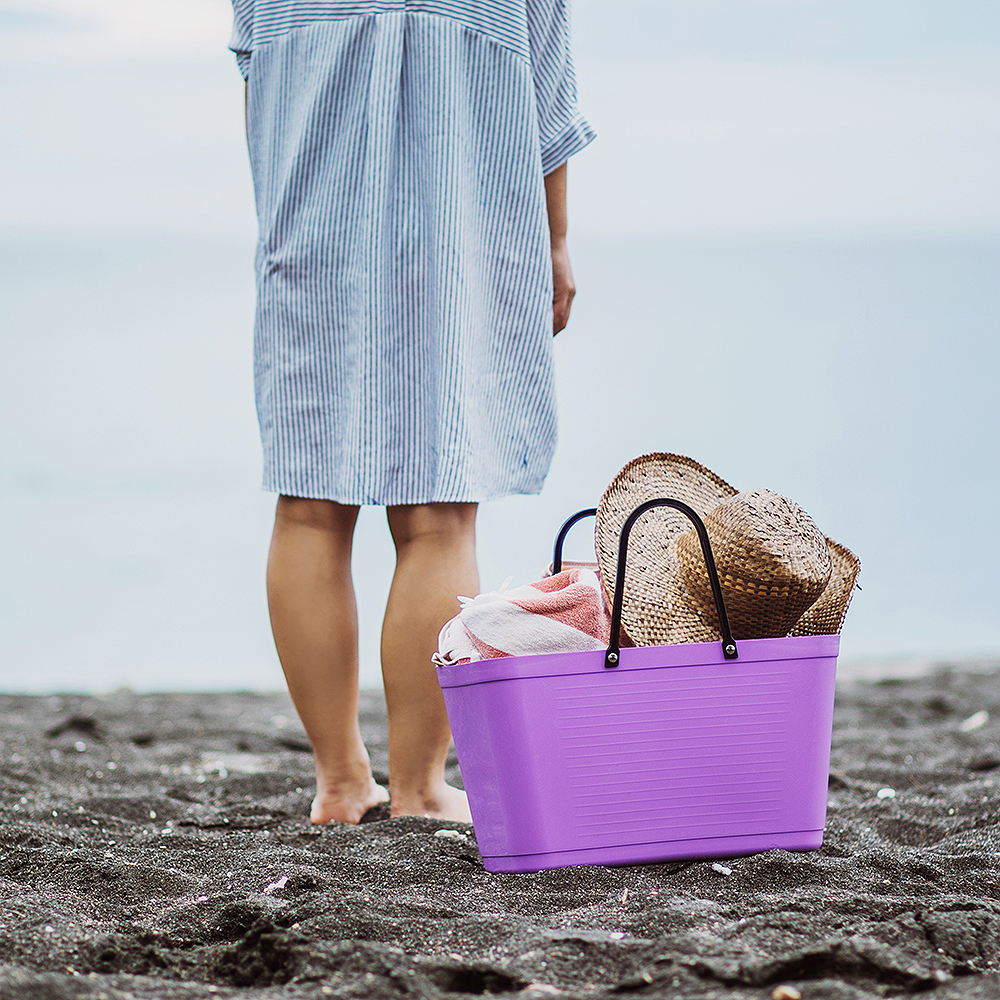 Hinza Green Plastic Laukku 15 L Liila