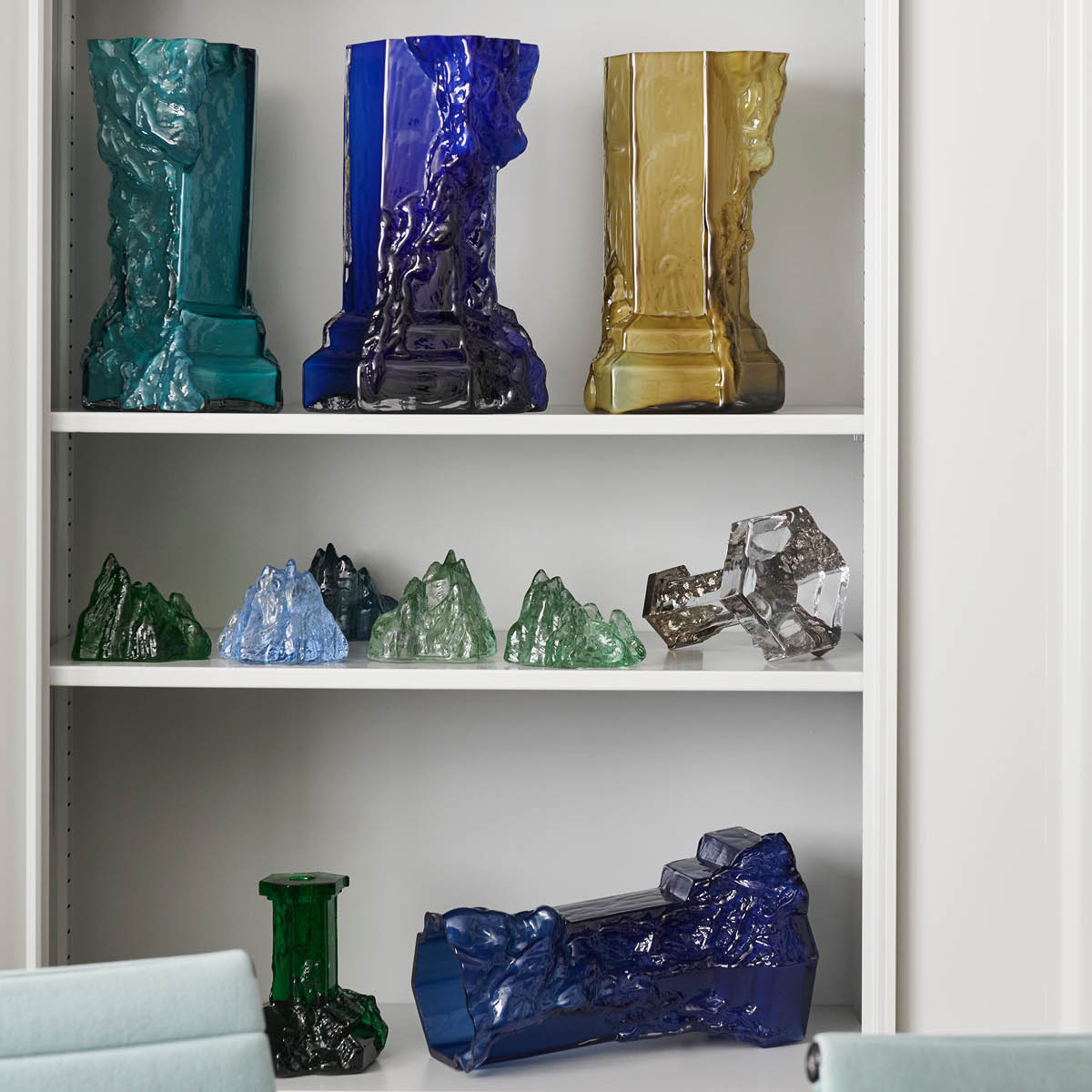 Kosta Boda The Rock lyslykt 9,1 cm cirkulær