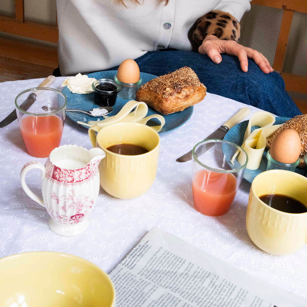 Aida - Life in colour Art vannglass 29 cl 6 stk multi